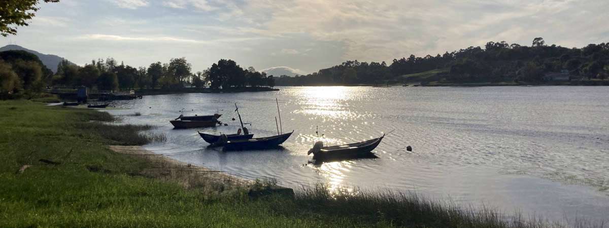 Rio Miño en Vilanova de Cerveira